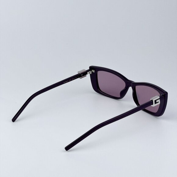 Gucci Women BRAND NEW Sunglasses Violet Mirror Cat Eye GG1681S 005 - Picture 5 of 9